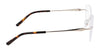 Pure AIRLOCK PATINA Eyeglasses / Gold / Size 53