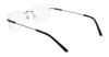 Pure AIRLOCK CROP Eyeglasses / Satin Gunmetal / Size 54
