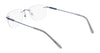 Pure AIRLOCK CROP Eyeglasses / Satin Gunmetal / Size 54