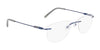 Pure AIRLOCK CROP Eyeglasses / Satin Gunmetal / Size 54