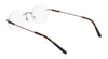 Pure AIRLOCK CROP Eyeglasses / Satin Gunmetal / Size 54