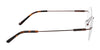 Pure AIRLOCK CROP Eyeglasses / Satin Gunmetal / Size 54