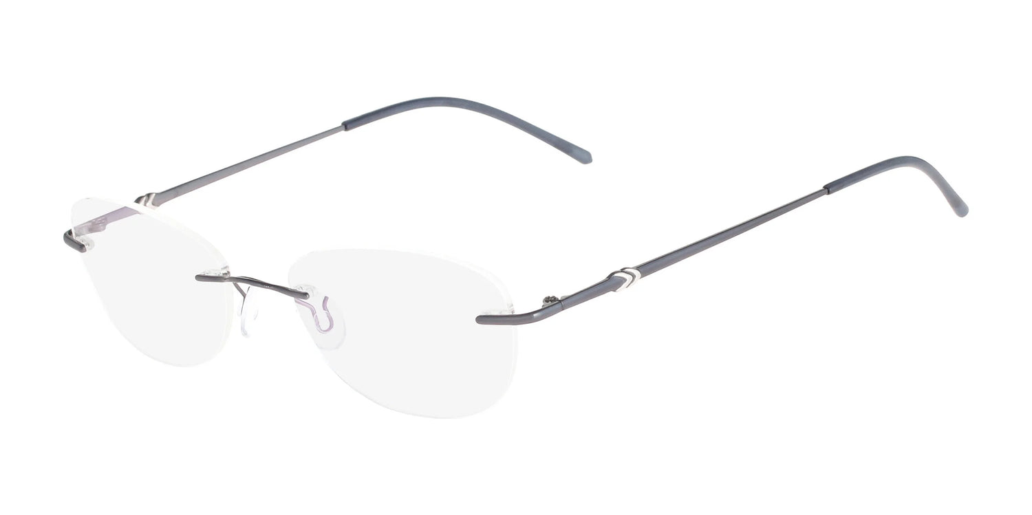 Pure AIRLOCK FOREVER Eyeglasses Slate Blue Pure AIRLOCK FOREVER Eyeglasses Slate Blue