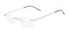 Pure AIRLOCK FOREVER Eyeglasses / Gold / Size 50