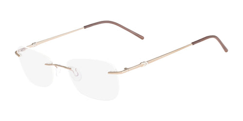 Pure AIRLOCK FOREVER Eyeglasses / Gold / Size 50