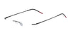 Pure AIRLOCK WISDOM CHASSIS Eyeglasses | Size S1 / Satin Black