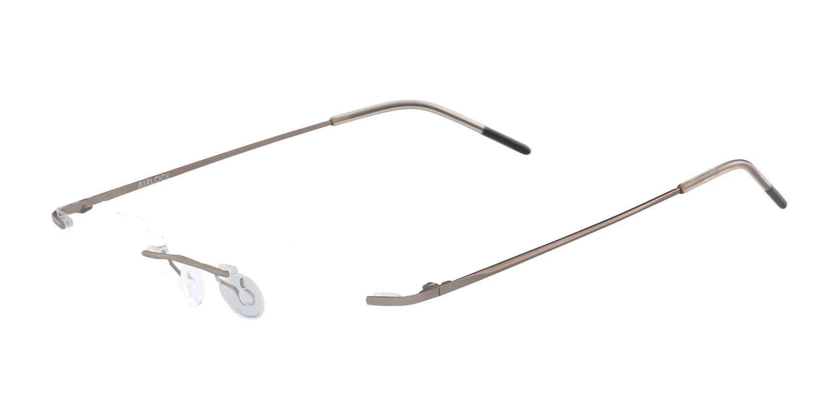 Pure AIRLOCK WISDOM CHASSIS Eyeglasses Satin Sand Pure AIRLOCK WISDOM CHASSIS Eyeglasses Satin Sand