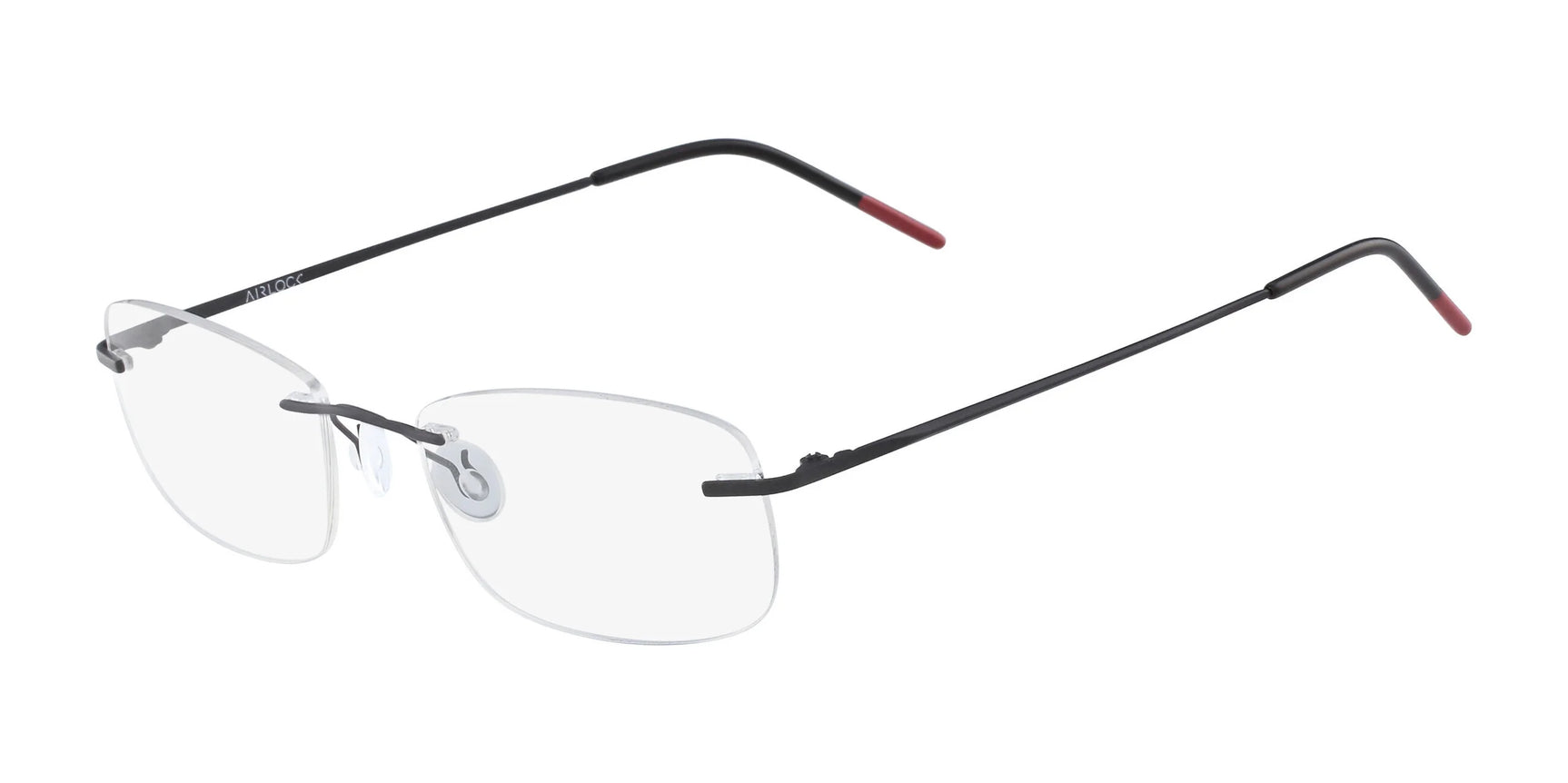 Pure AIRLOCK WISDOM Eyeglasses Satin Black Pure AIRLOCK WISDOM Eyeglasses Satin Black