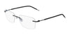 Pure AIRLOCK HOMAGE Eyeglasses / Black / Size 55