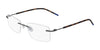 Pure AIRLOCK HOMAGE Eyeglasses / Gunmetal / Size 52