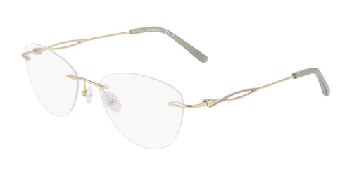 Pure AIRLOCK SKYE Eyeglasses / Gold / Size 53