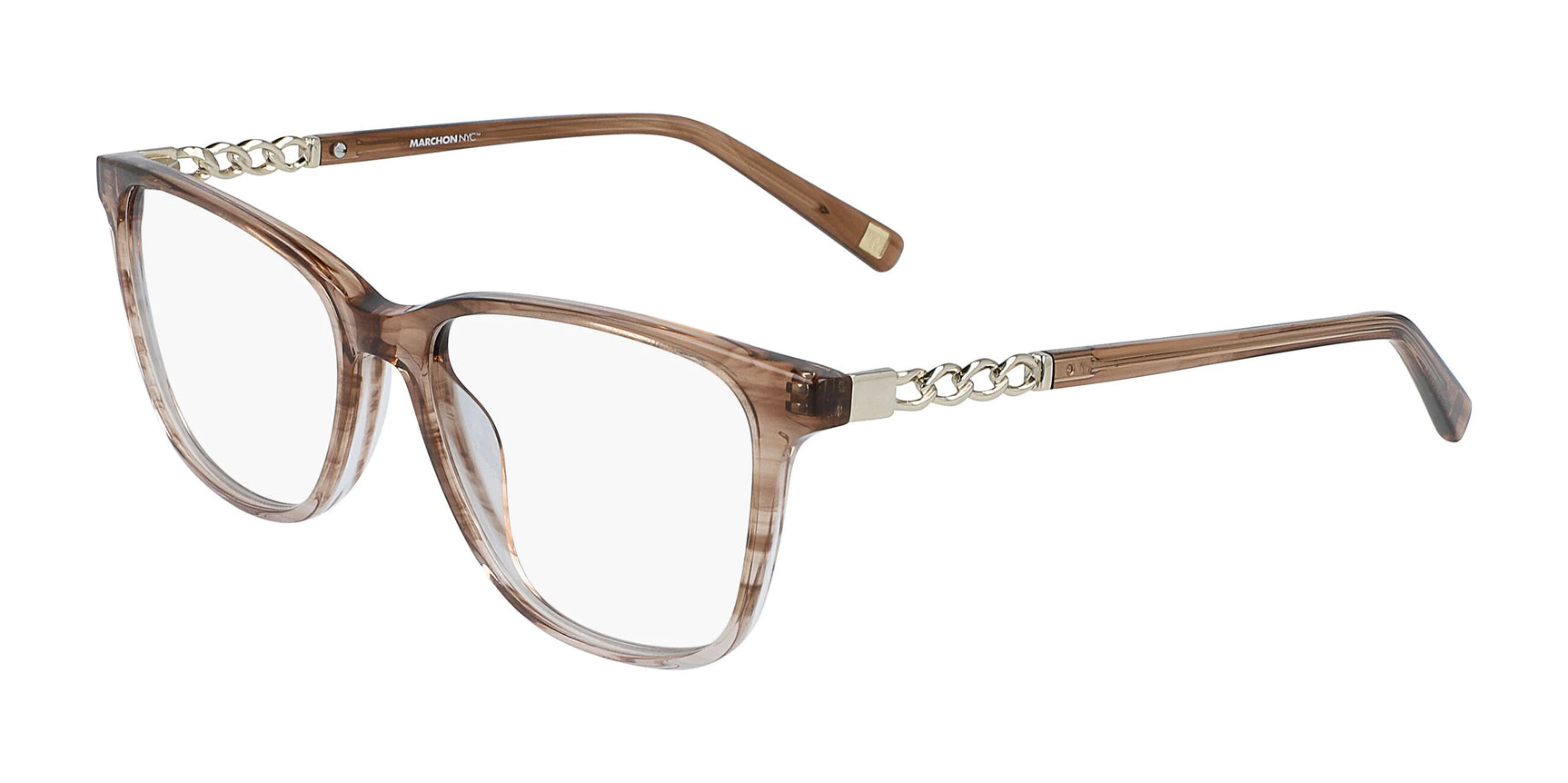 Marchon NYC 5008 Eyeglasses Brown Marchon NYC 5008 Eyeglasses Brown