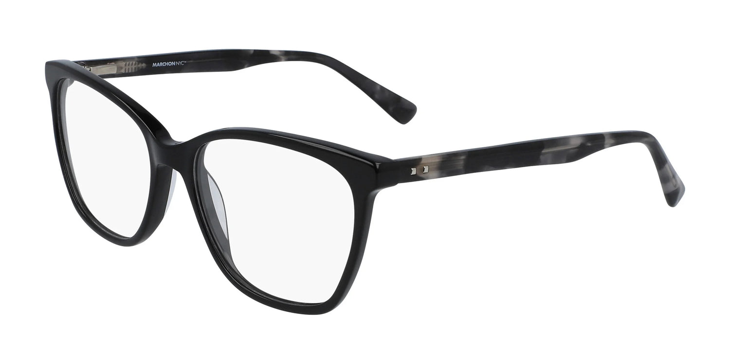 Marchon NYC 5504 Eyeglasses Black Marchon NYC 5504 Eyeglasses Black