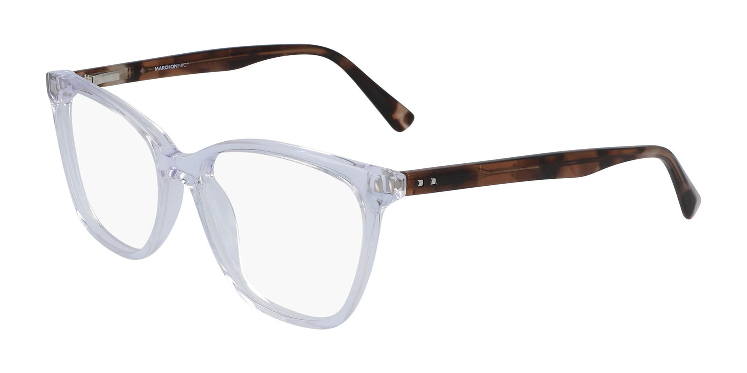 Marchon NYC 5504 Eyeglasses Crystal Clear Marchon NYC 5504 Eyeglasses Crystal Clear