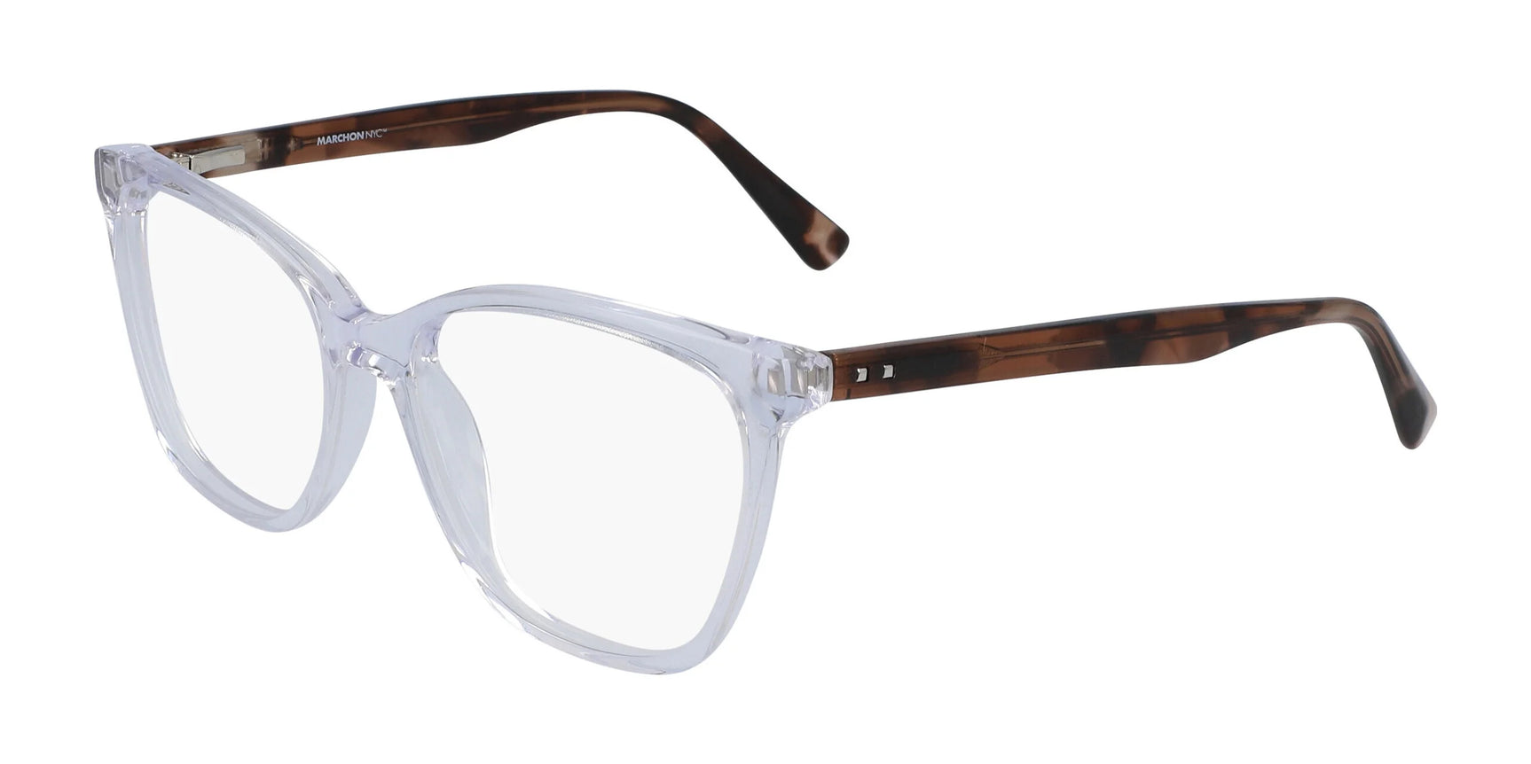 Marchon NYC 5504 Eyeglasses Crystal Clear Marchon NYC 5504 Eyeglasses Crystal Clear