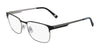 Marchon NYC 2013 Eyeglasses | Size 53 / Black/Light Gunmetal