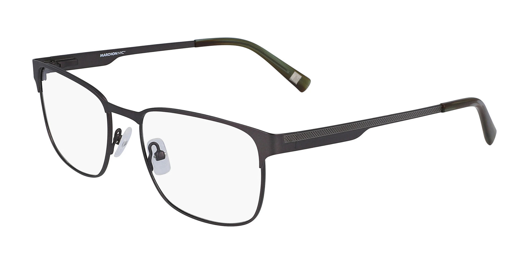 Marchon NYC 2013 Eyeglasses Gunmetal Marchon NYC 2013 Eyeglasses Gunmetal