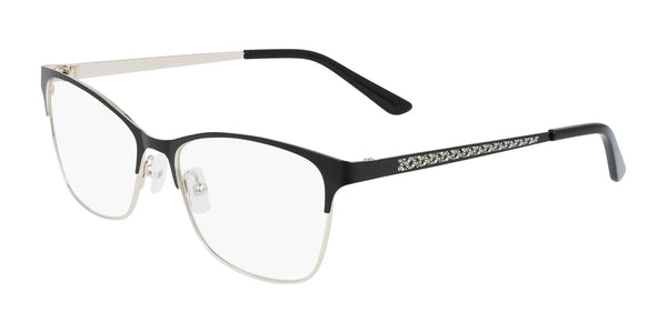 Marchon NYC 4009 Eyeglasses | Size 53 / Matte Black/Gold