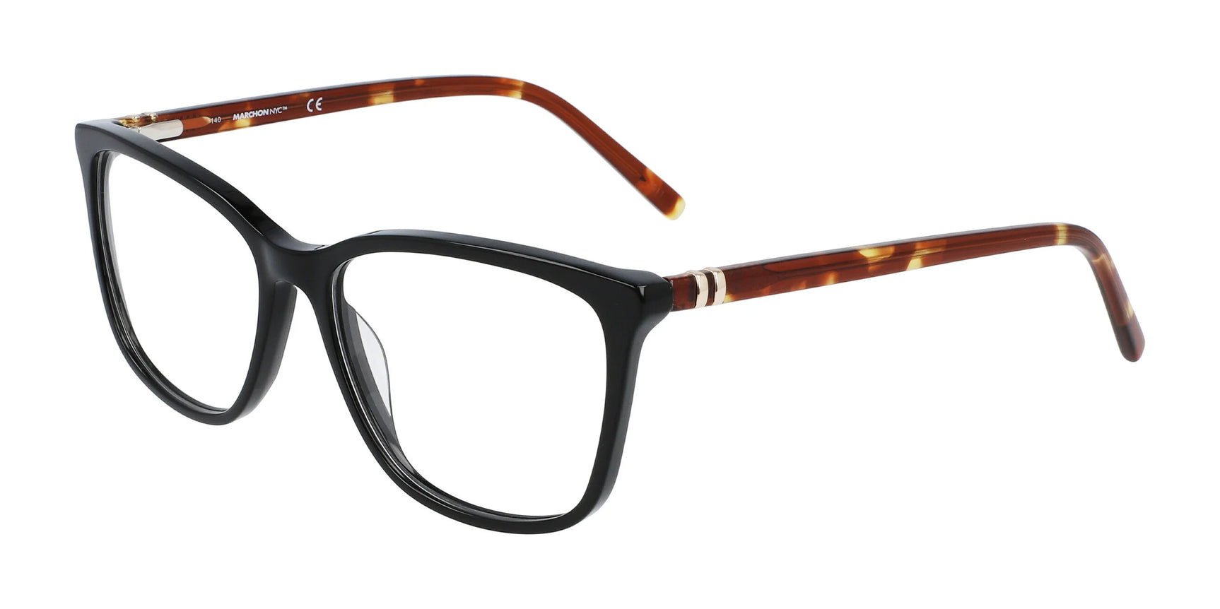Marchon NYC 5015 Eyeglasses Black Marchon NYC 5015 Eyeglasses Black