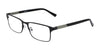 Marchon NYC 2023 Eyeglasses / Matte Black / Size 48