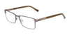 Marchon NYC 2023 Eyeglasses / Matte Gunmetal / Size 48
