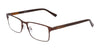 Marchon NYC 2023 Eyeglasses / Matte Black / Size 48