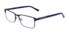 Marchon NYC 2023 Eyeglasses / Matte Navy / Size 48