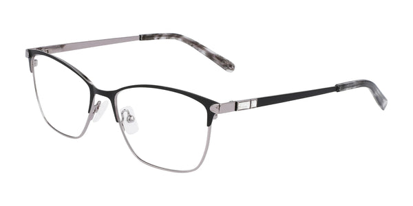 Marchon NYC 4019 Eyeglasses | Size 52 / Black/Gun