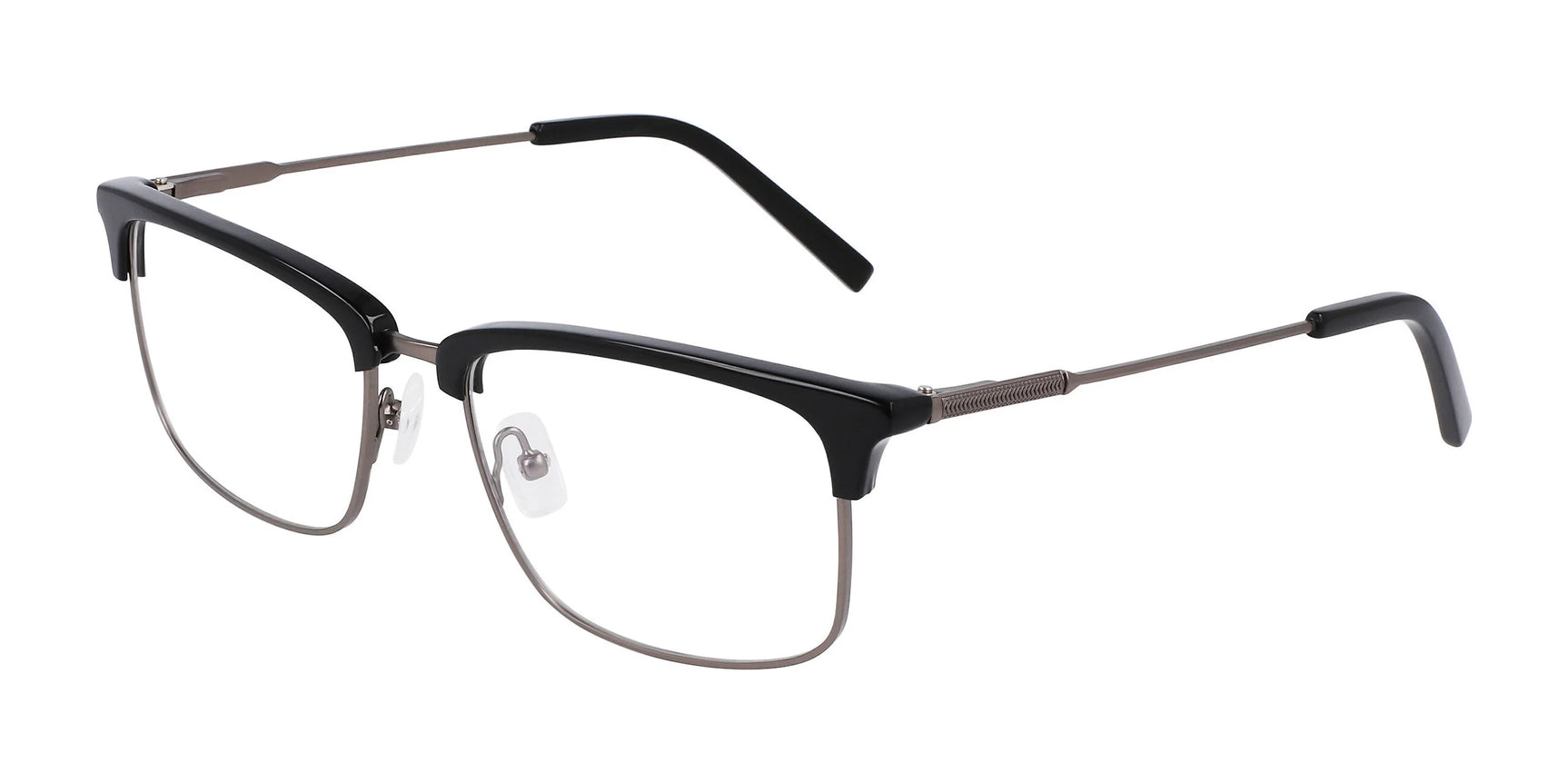 Marchon NYC 2028 Eyeglasses Black / Matte Gun Marchon NYC 2028 Eyeglasses Black / Matte Gun