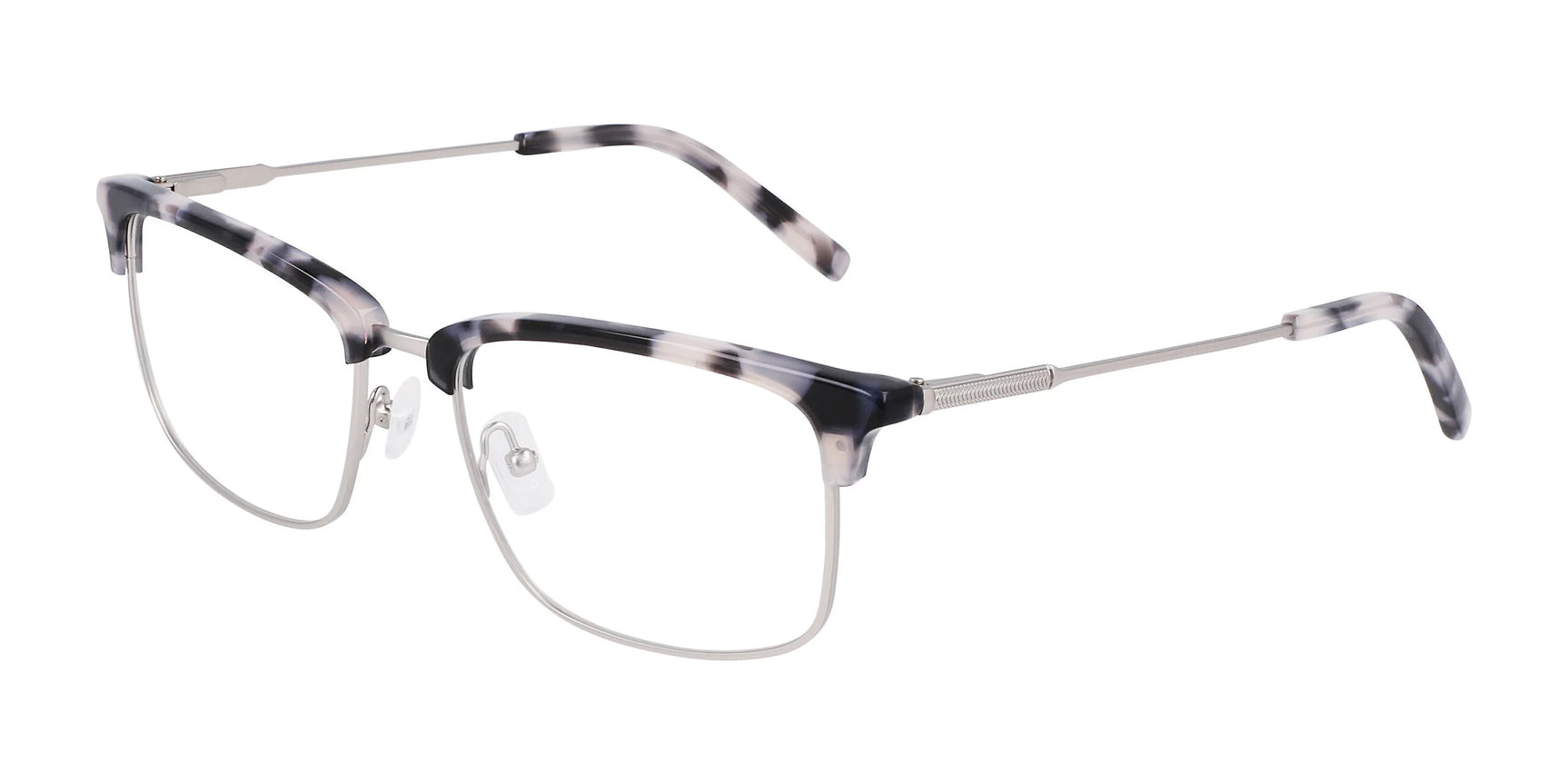 Marchon NYC 2028 Eyeglasses Grey Tortoise / Matte Silver Marchon NYC 2028 Eyeglasses Grey Tortoise / Matte Silver