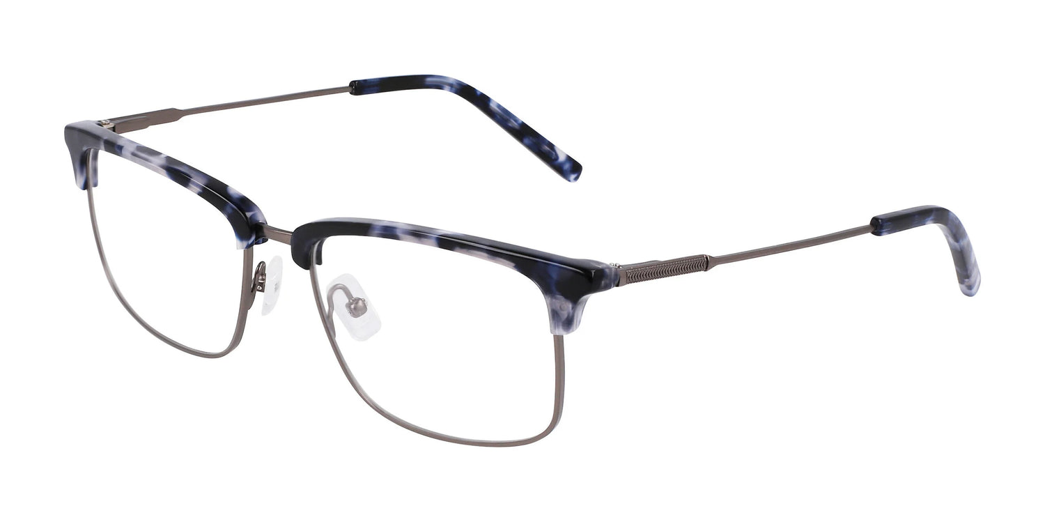 Marchon NYC 2028 Eyeglasses Navy Tortoise / Matte Gun Marchon NYC 2028 Eyeglasses Navy Tortoise / Matte Gun