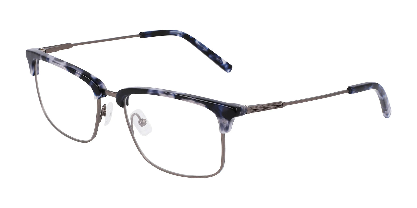 Marchon NYC 2028 Eyeglasses Navy Tortoise / Matte Gun Marchon NYC 2028 Eyeglasses Navy Tortoise / Matte Gun