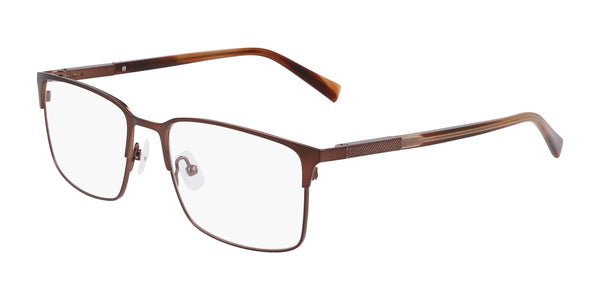 Marchon NYC 2030 Eyeglasses | Size 53 / Matte Brown