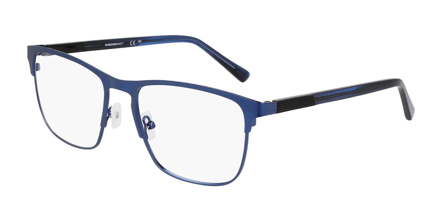 Marchon NYC 2031 Eyeglasses Matte Navy Marchon NYC 2031 Eyeglasses Matte Navy