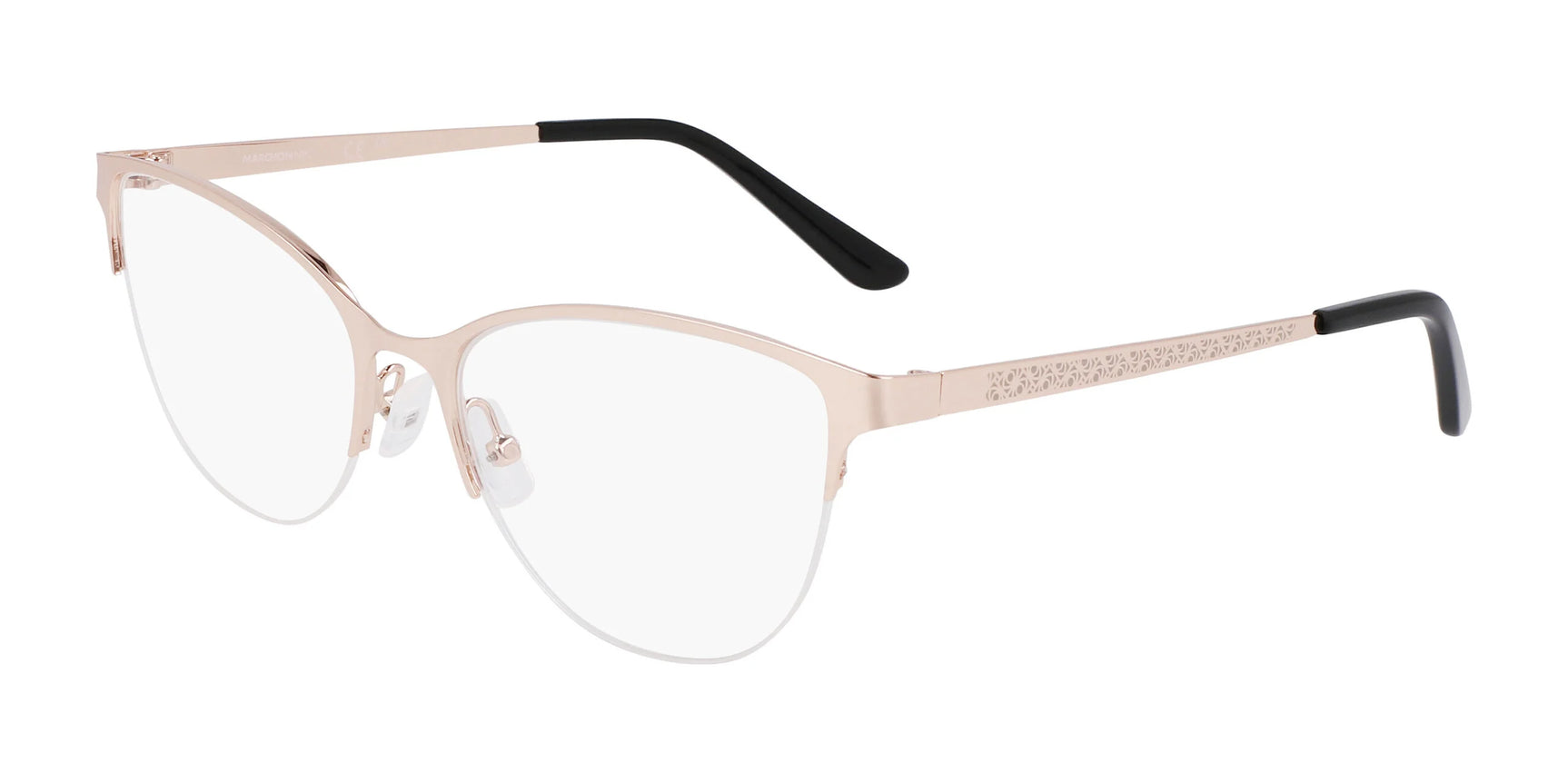 Marchon NYC 4022 Eyeglasses Shiny Rose Gold Marchon NYC 4022 Eyeglasses Shiny Rose Gold