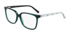Marchon NYC 5022 Eyeglasses | Size 53 / Crystal Green/Green Mosiac
