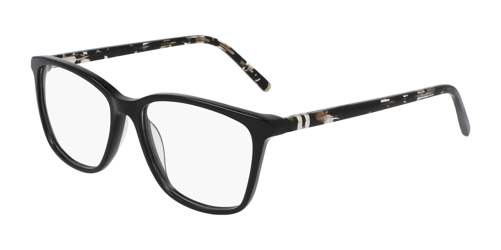 Marchon NYC 5024 N Eyeglasses Black / Black Tort Marchon NYC 5024 N Eyeglasses Black / Black Tort