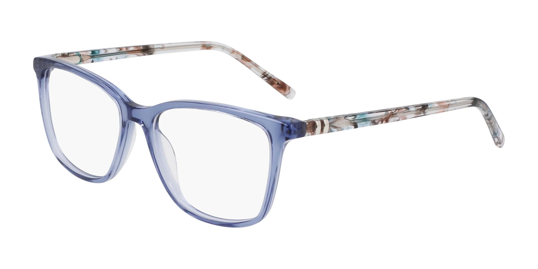 Marchon NYC 5024 N Eyeglasses Crystal Slate / Grey Marble Marchon NYC 5024 N Eyeglasses Crystal Slate / Grey Marble