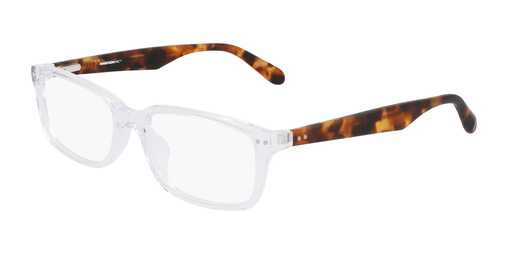 Marchon NYC CARLTON 2 Eyeglasses Crystal Marchon NYC CARLTON 2 Eyeglasses Crystal