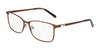 Marchon NYC 4024 Eyeglasses / Dark Brown / Size 53