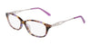 Marchon NYC 5027 Eyeglasses / Shiny Purple Tortoise / Size 54