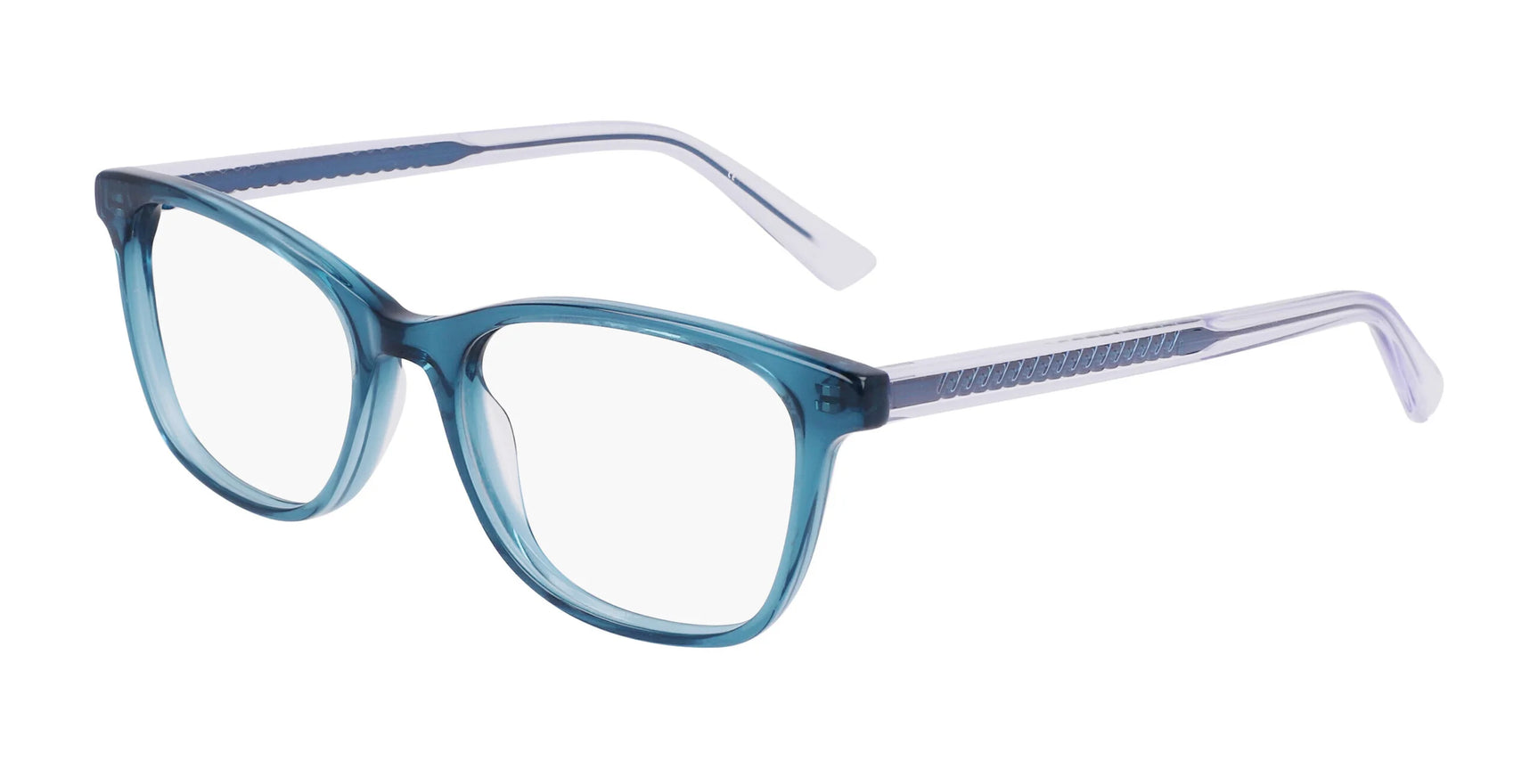 Marchon NYC 5029 Eyeglasses Crystal Teal Marchon NYC 5029 Eyeglasses Crystal Teal