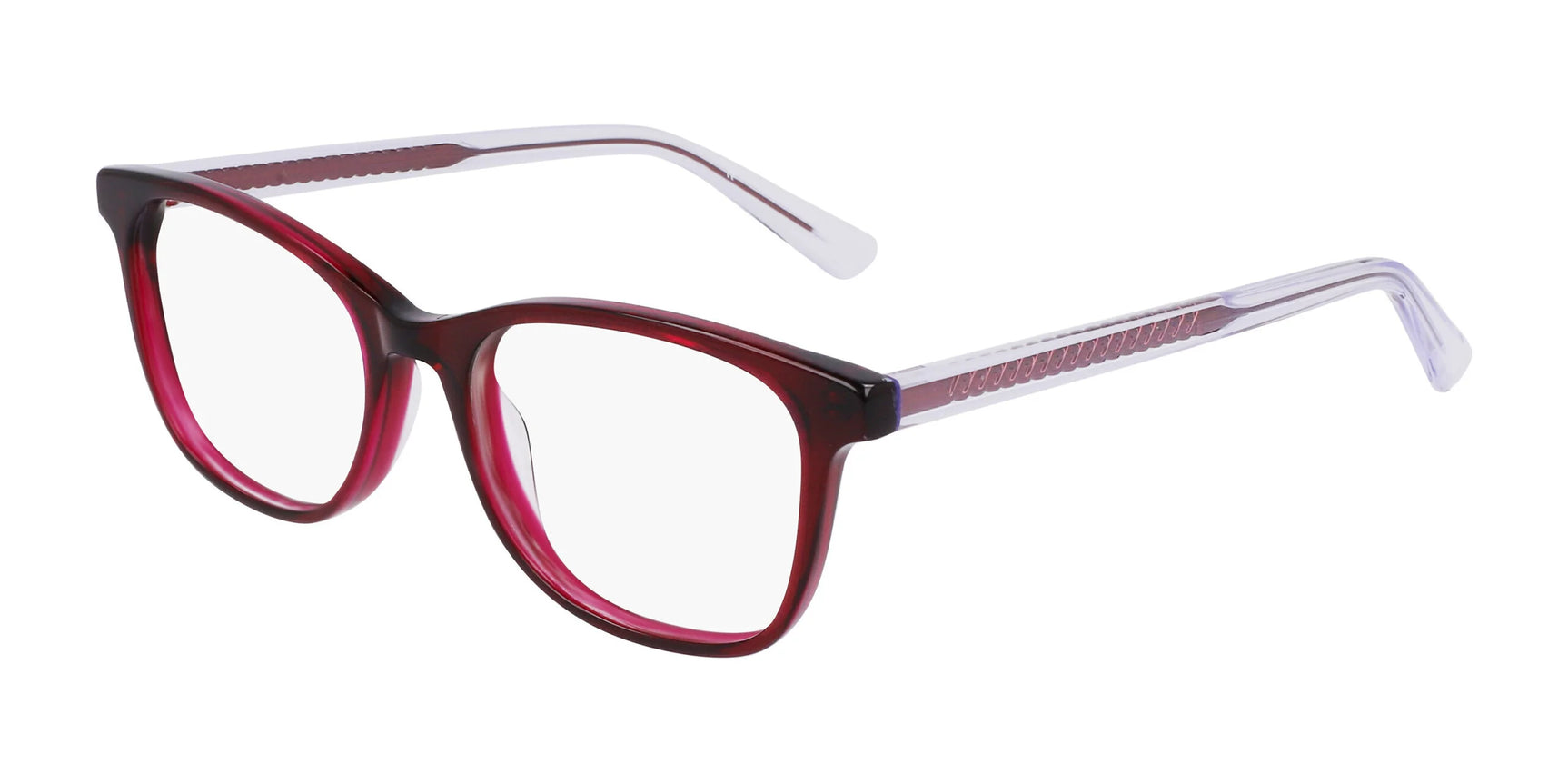 Marchon NYC 5029 Eyeglasses Crystal Cranberry Marchon NYC 5029 Eyeglasses Crystal Cranberry