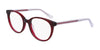 Marchon NYC 5028 Eyeglasses | Size 51 / Crystal Cranberry