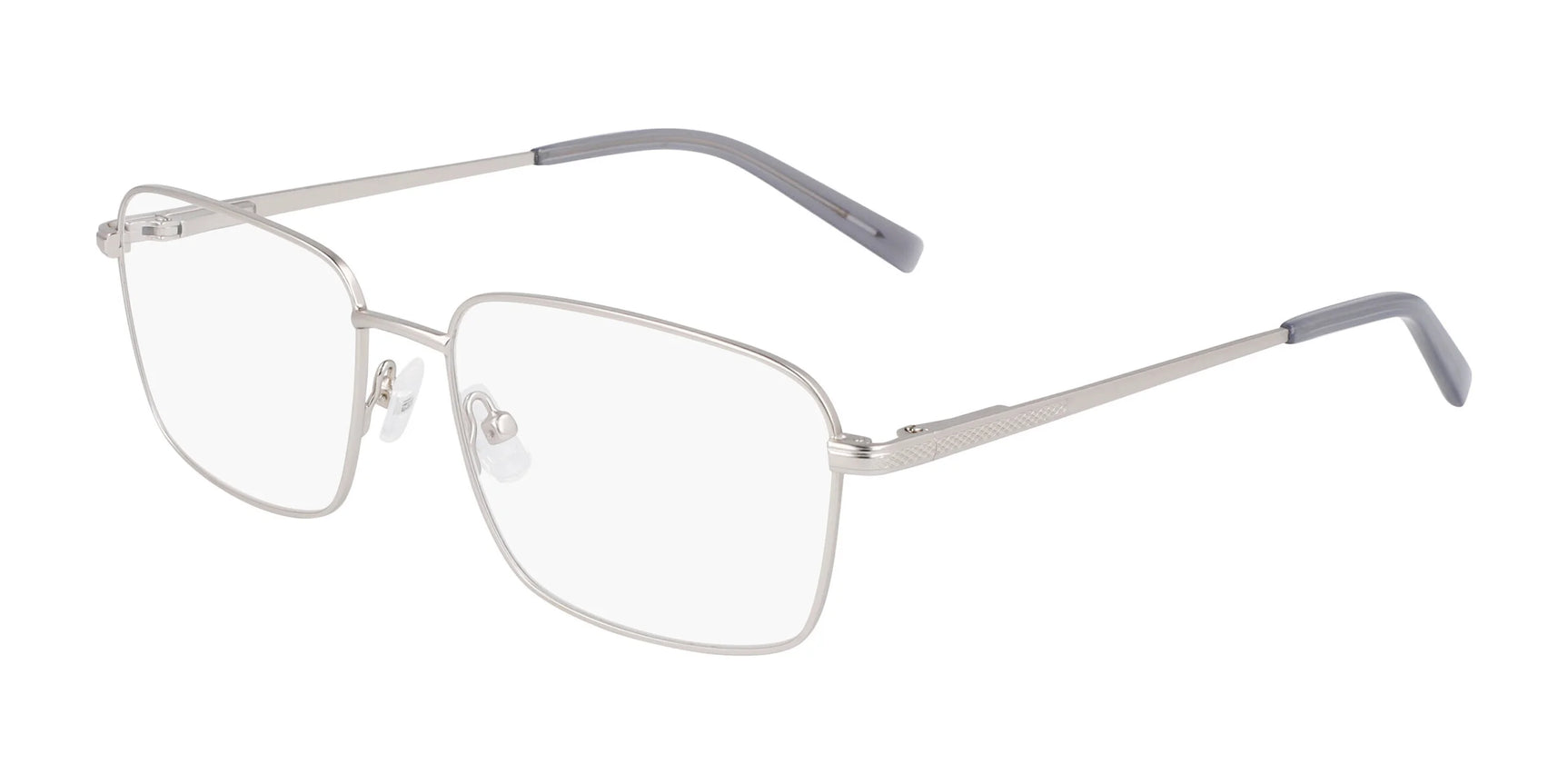 Marchon NYC 9009 Eyeglasses Satin Silver Marchon NYC 9009 Eyeglasses Satin Silver