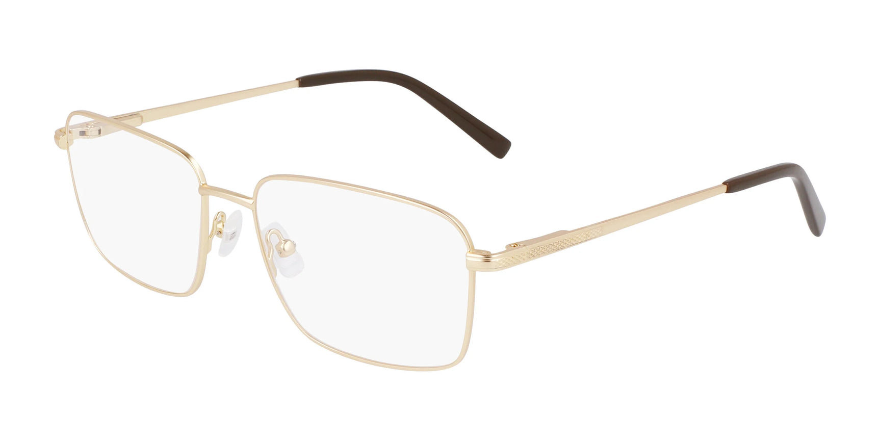Marchon NYC 9009 Eyeglasses Satin Gold Marchon NYC 9009 Eyeglasses Satin Gold