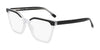 Marchon NYC 5509 Eyeglasses | Size 53 / Black Crystal