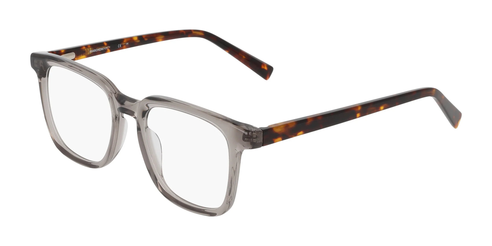 Marchon NYC 8517 Eyeglasses Smoke Crystal Marchon NYC 8517 Eyeglasses Smoke Crystal