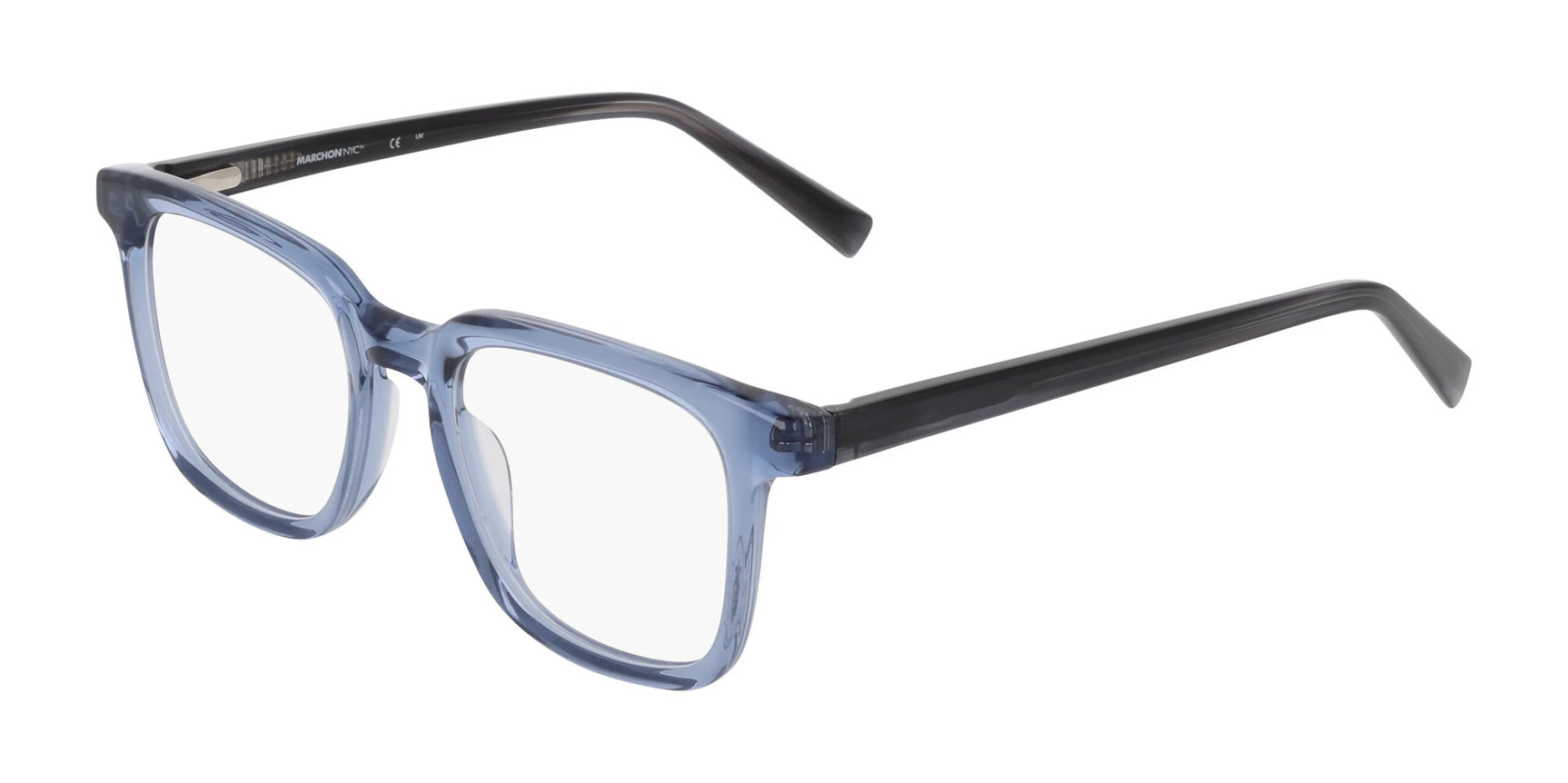 Marchon NYC 8517 Eyeglasses Denim Crystal Marchon NYC 8517 Eyeglasses Denim Crystal