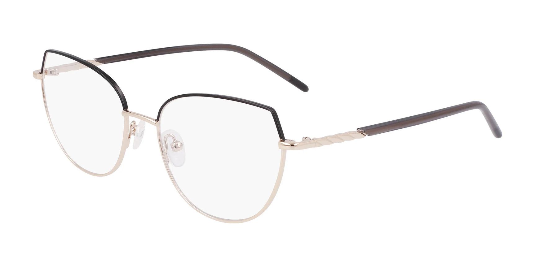Marchon NYC 4030 Eyeglasses Gold / Black Marchon NYC 4030 Eyeglasses Gold / Black